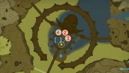 ゾーラのマップ