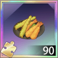 新鮮海老野菜天ぷら