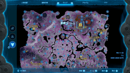 オルディン廃鉱のマップ