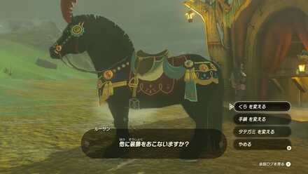 ゴージャスシリーズ装備馬