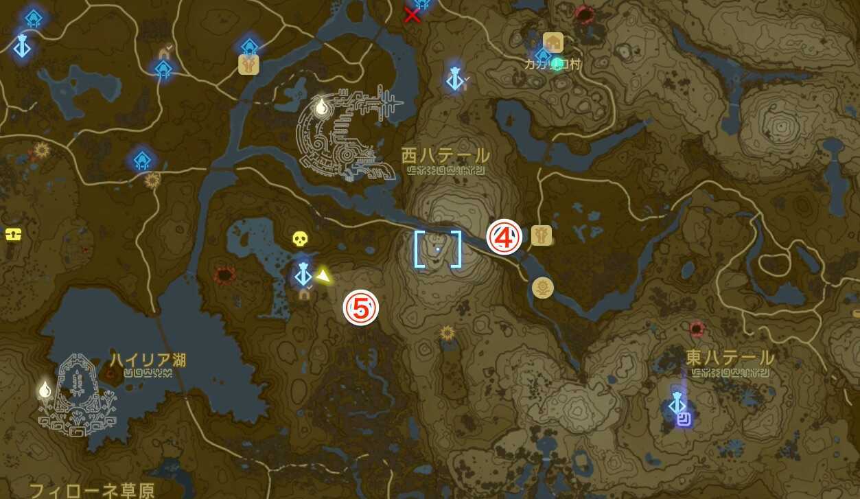 雷鳴の島までの祠ルート