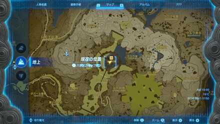 ゾーラの里のマップ