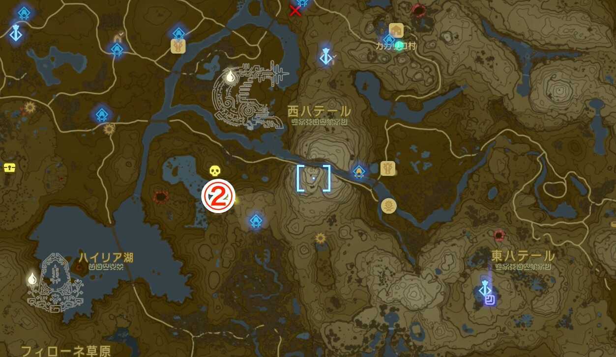 雷鳴の島までの鳥望台