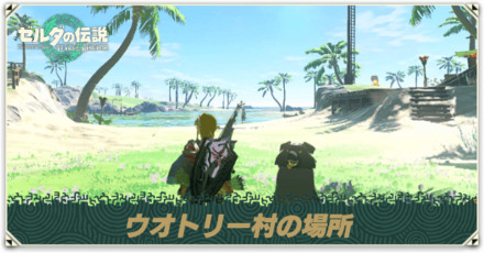 ウオトリー村の場所