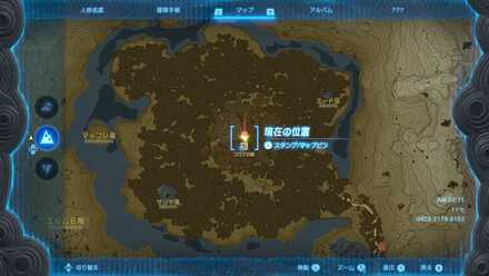 コログの森のマップ