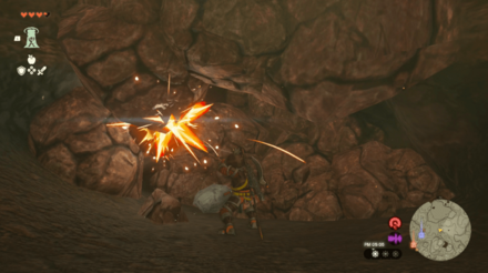 金属や岩などの採掘系の武器を多めに持っていこう