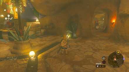 ゲルドの街の女神像