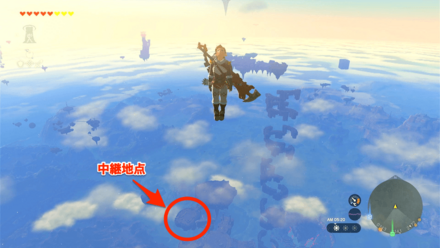 ドイブラン遺跡鳥望台から中継地点へ