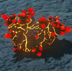 マグロックの溶岩画像