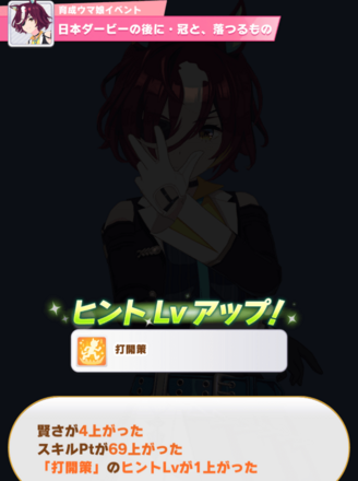 タニノギムレット隠しイベント