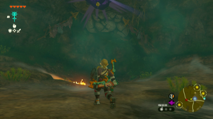 エレキライクの後ろの