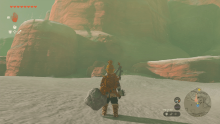 エメラル台地の洞窟の入り口画像