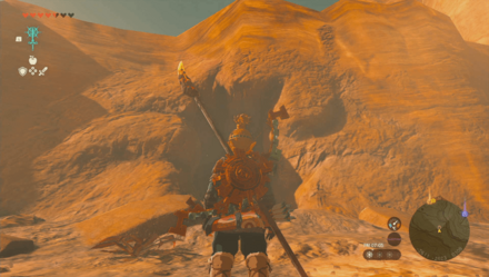 石切り場の採掘坑の入り口画像