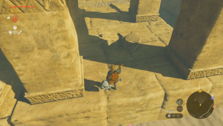 ゲルド族の聖域の入り口画像