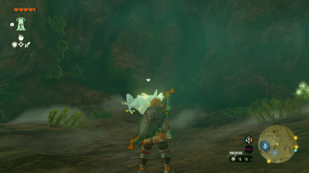 ラブラー山の洞窟のマップ