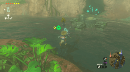 ルーテス湖の洞窟