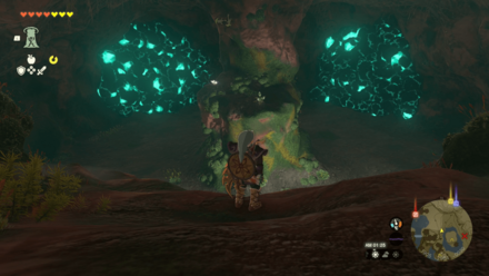 レイクサイド馬宿付近の洞窟で大量に入手できる