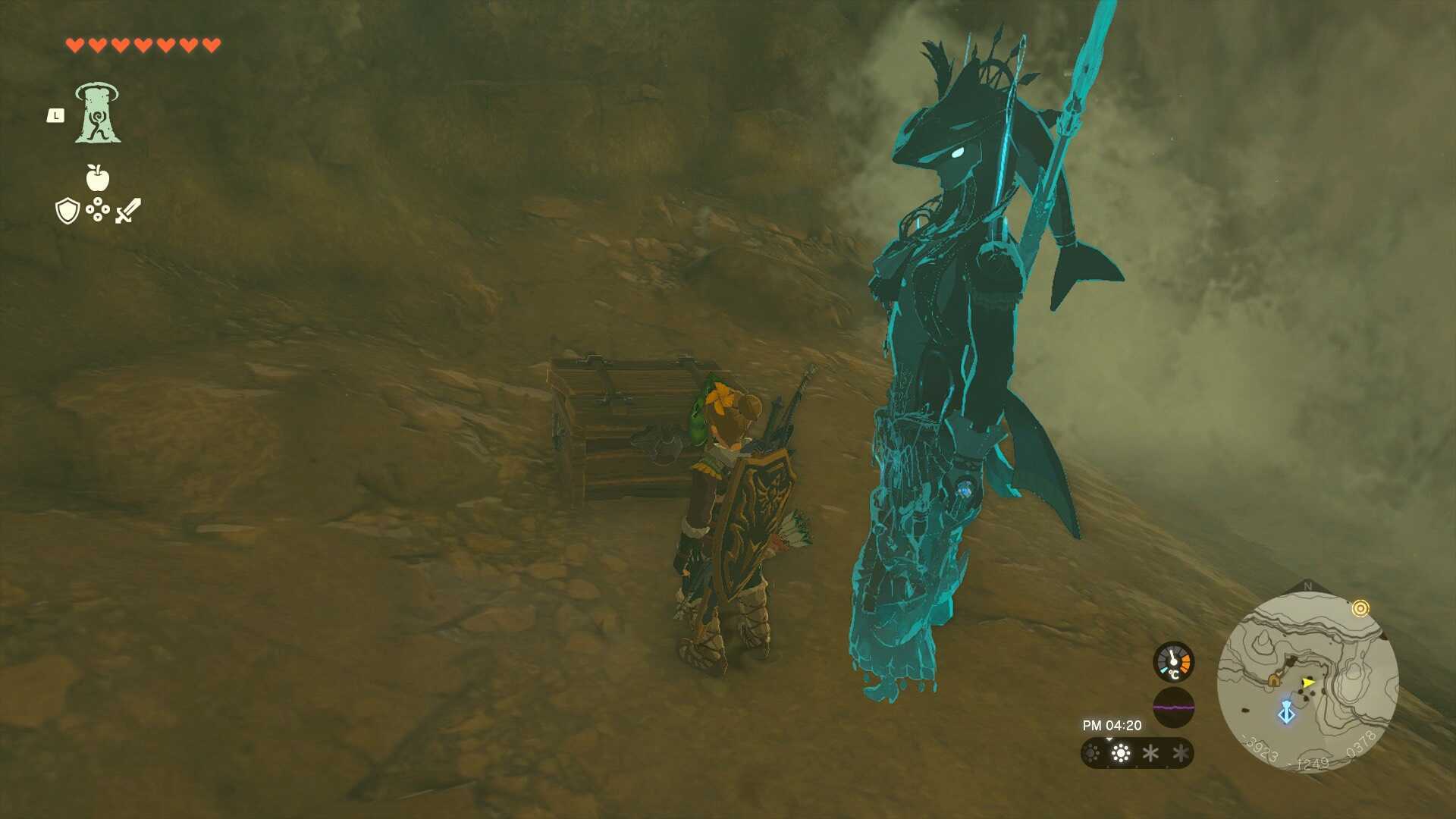 エメラル台地の洞窟の宝箱②