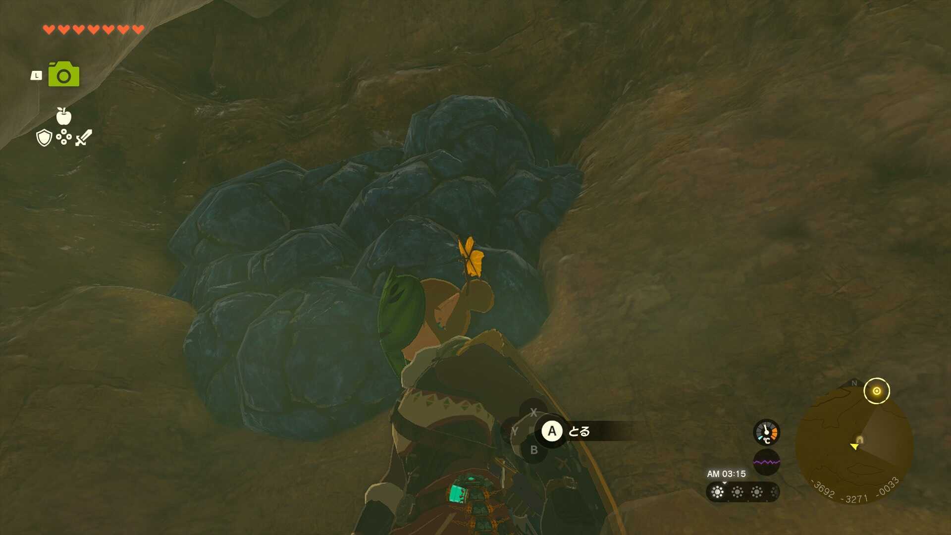 中央ゲルドの洞窟