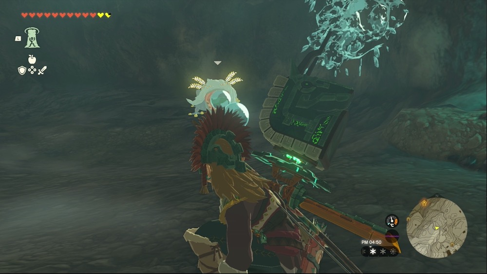 ツツキキ雪原北西の洞窟のマップ