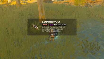 しのび串焼きキノコ