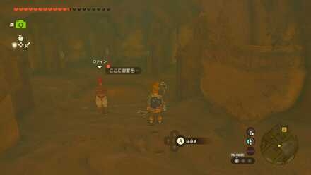 ロテインの場所