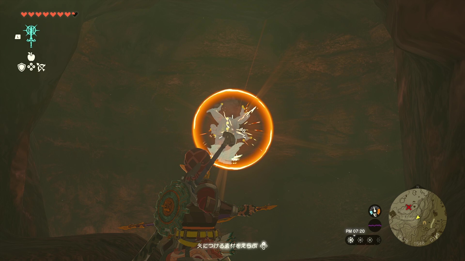 山麓の魔窟のマップ