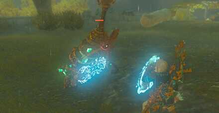 ゾナニウムの剛剣を持つゴーレム