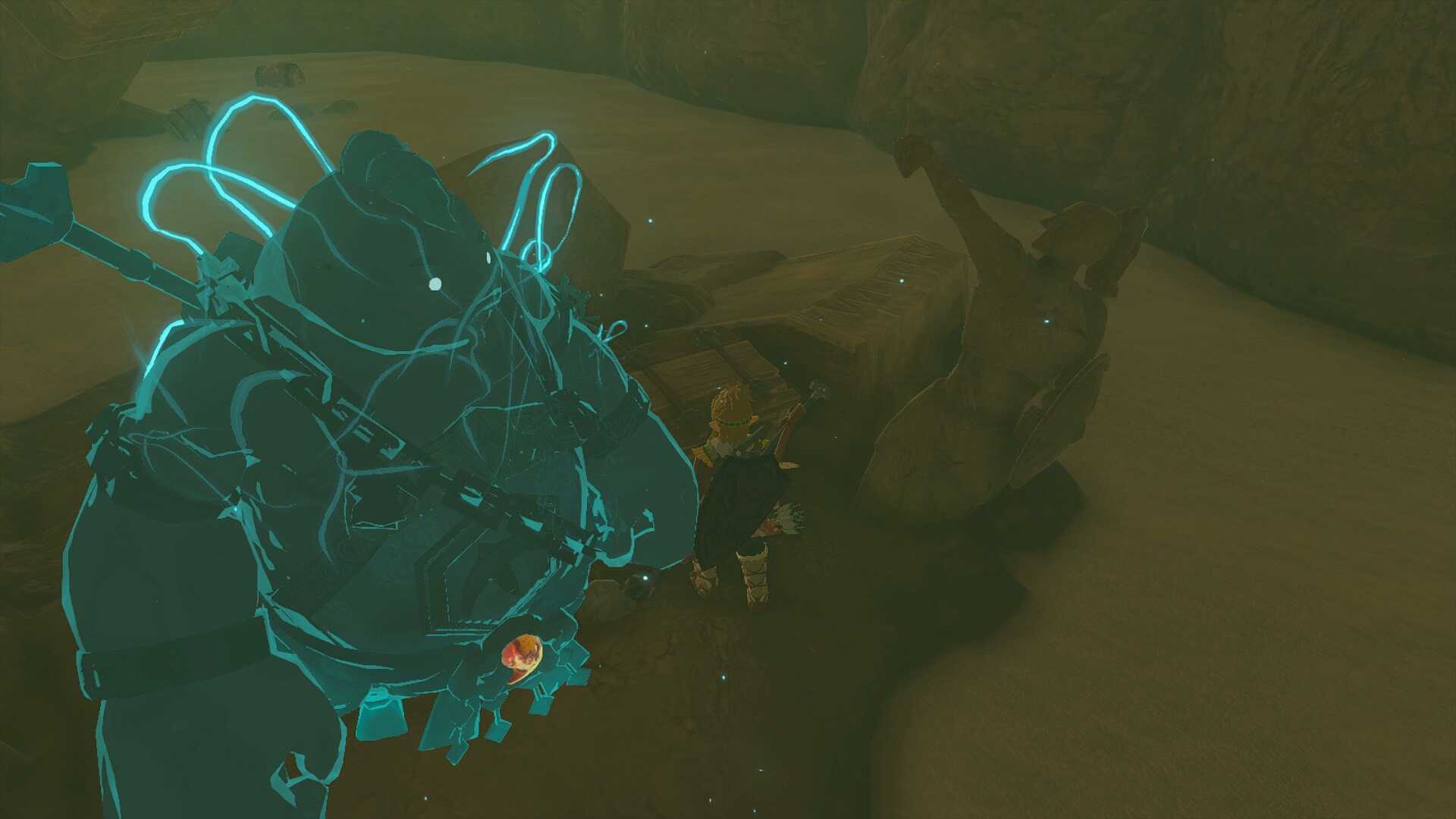 東ゲルド遺跡の洞窟宝箱