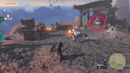 南採掘場の最奥の宝箱