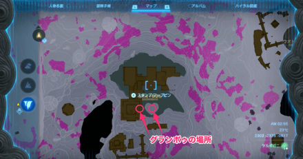 中央大廃鉱　ズームマップ