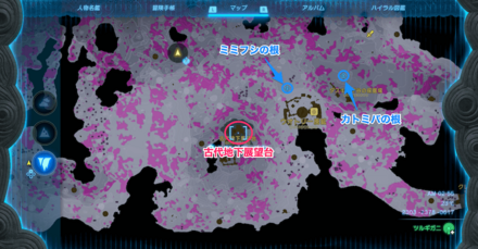 中央大廃鉱　マップ