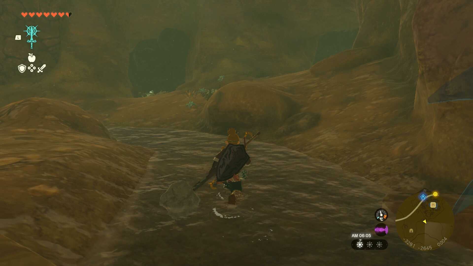 オアシスの水源マヨイ場所