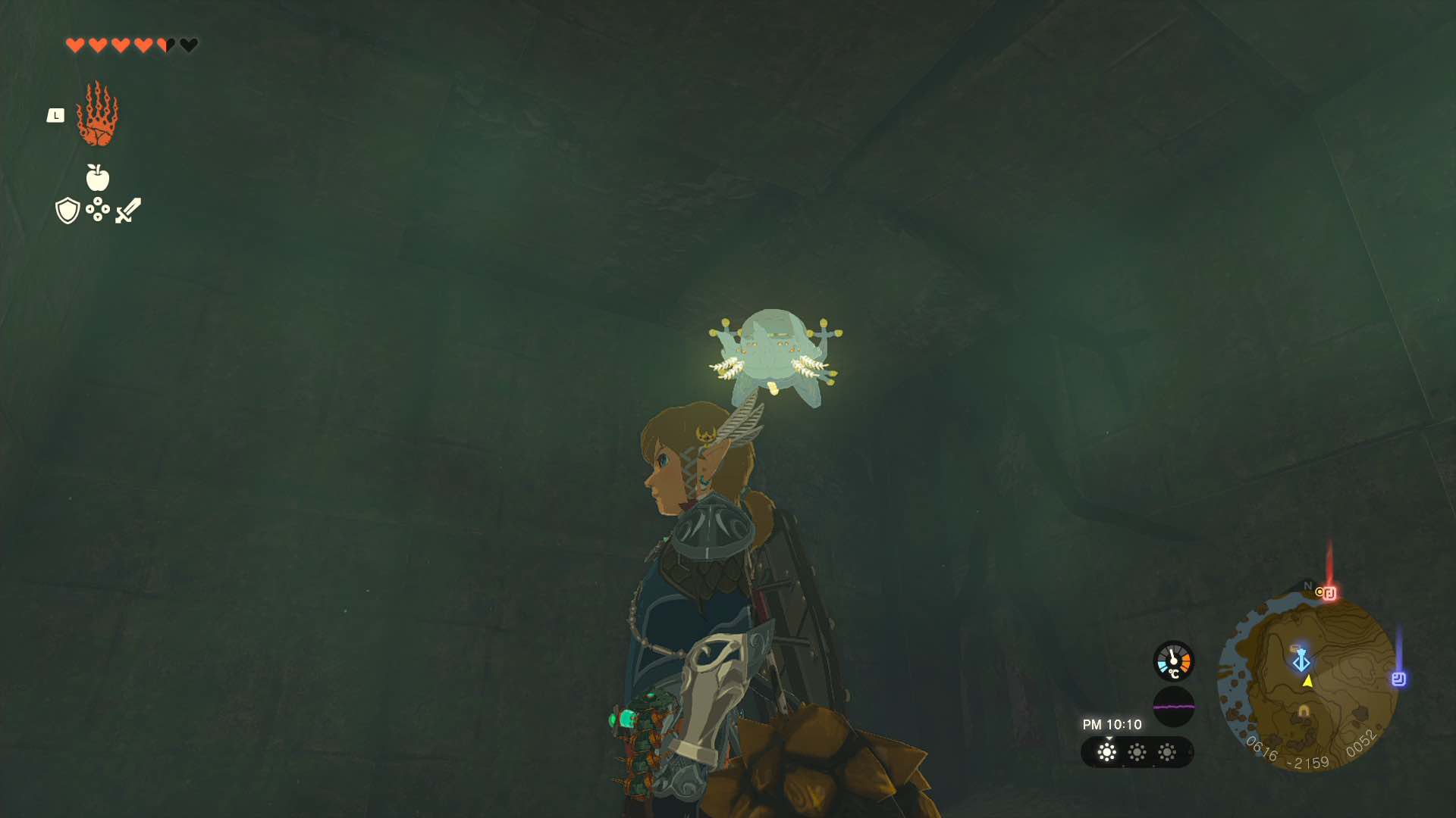 ポプラー高地の遺跡窟のマップ