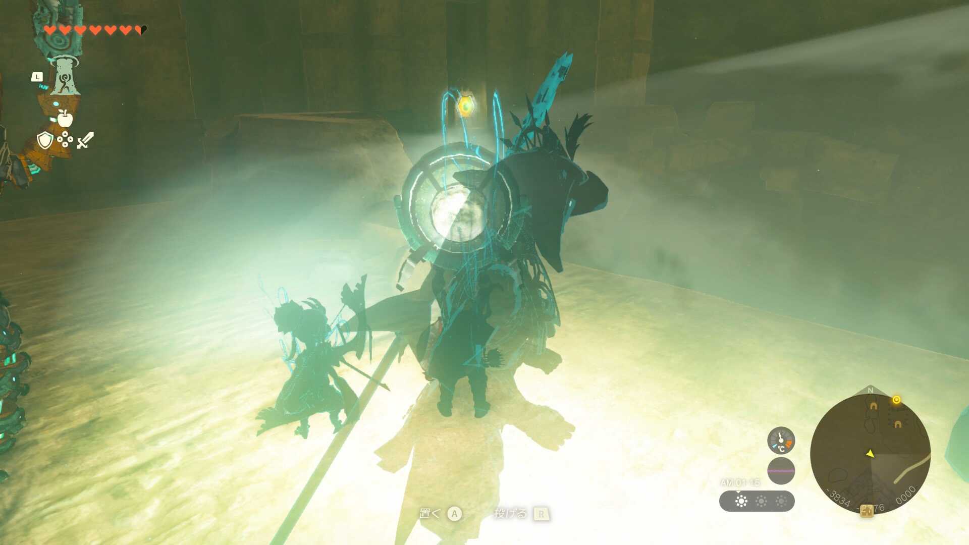 沈黙した像の谷