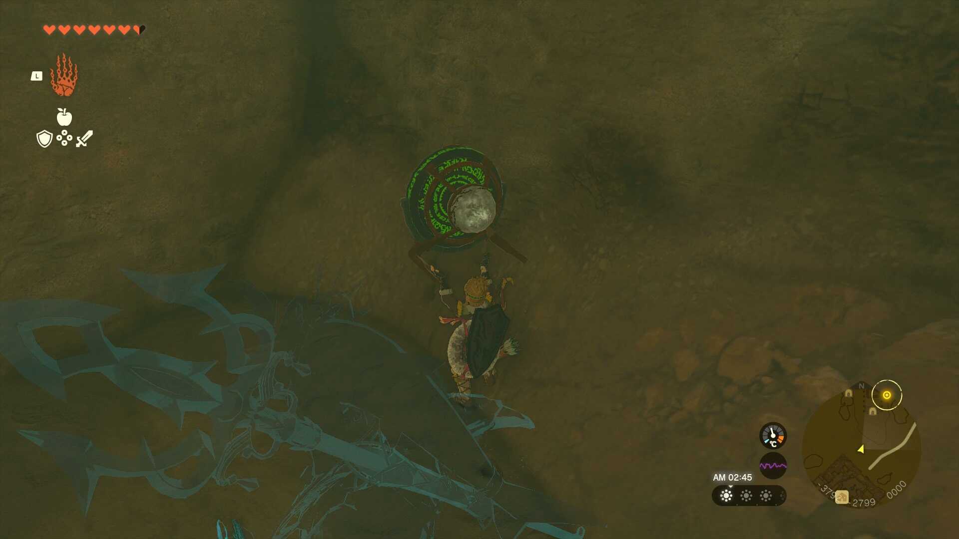 沈黙した像の谷