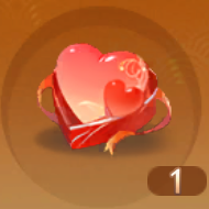 ハート×１画像