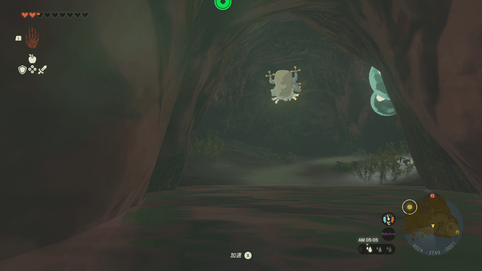 サイハテノ島の洞窟のマップ