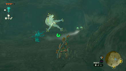 氷結の山麓洞窟のマップ