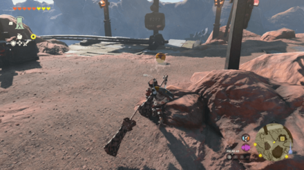 会話後、コップスの後を追いかける