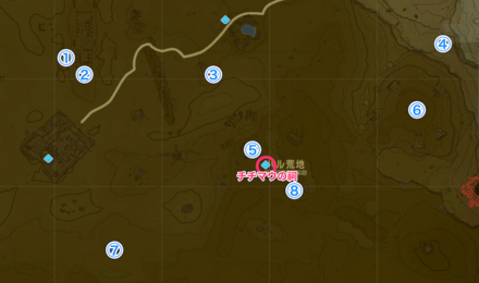 チチマウの祠の周辺洞窟