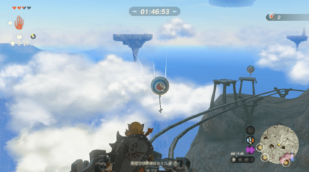 矢が分裂する系の弓を使うと簡単