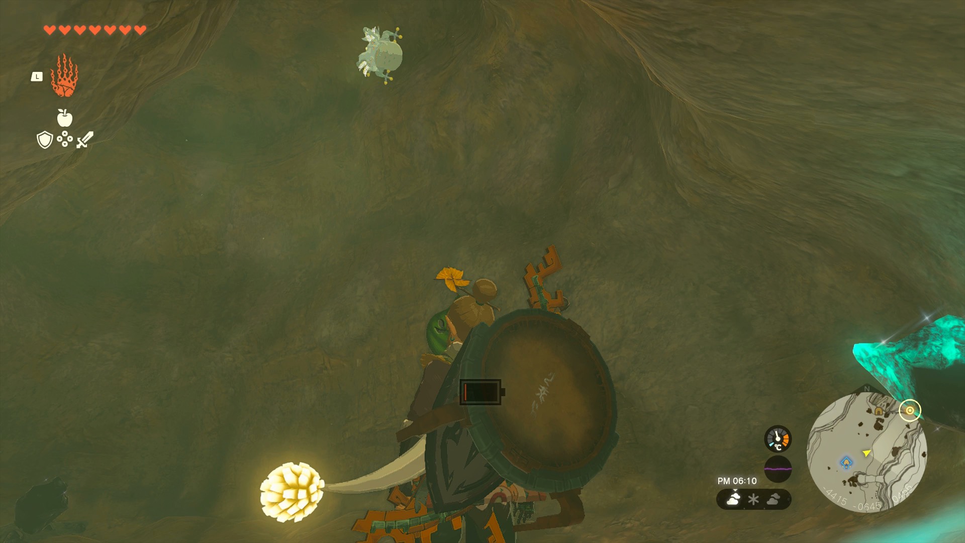 八人目の英雄像内部のマップ