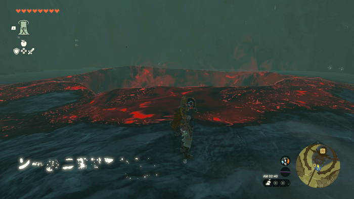 ゾーラの里地下の深穴に繋がっている