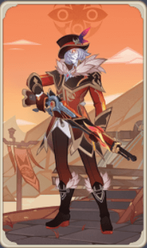 ファデュイ先遣隊・遊撃兵・炎銃