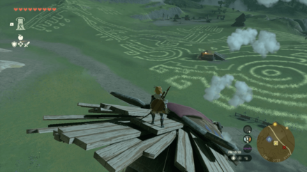 トーレルーフで馬宿の頂上へ登る