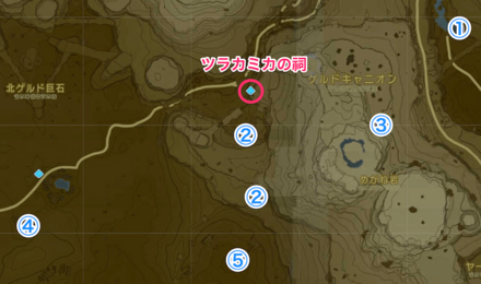 ツラカミカの祠周辺洞窟