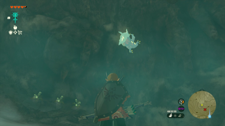 ウォルナー山麓の洞窟のマップ