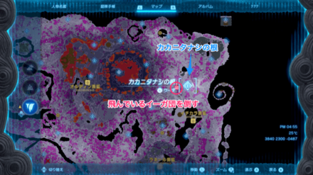 荷馬車の詳細マップ