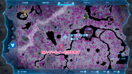 大バクダンの詳細マップ